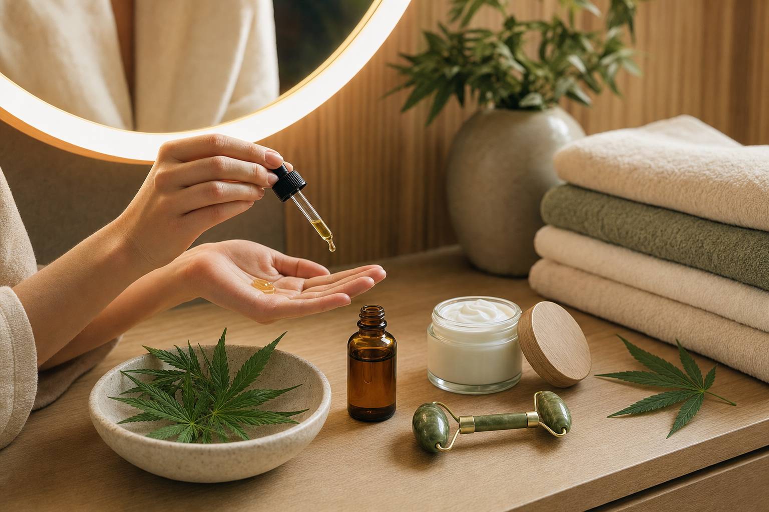 Aceite de CBD en la rutina de belleza: usos cosméticos y consejos de aplicación